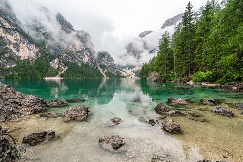 Serene Mountain Lake